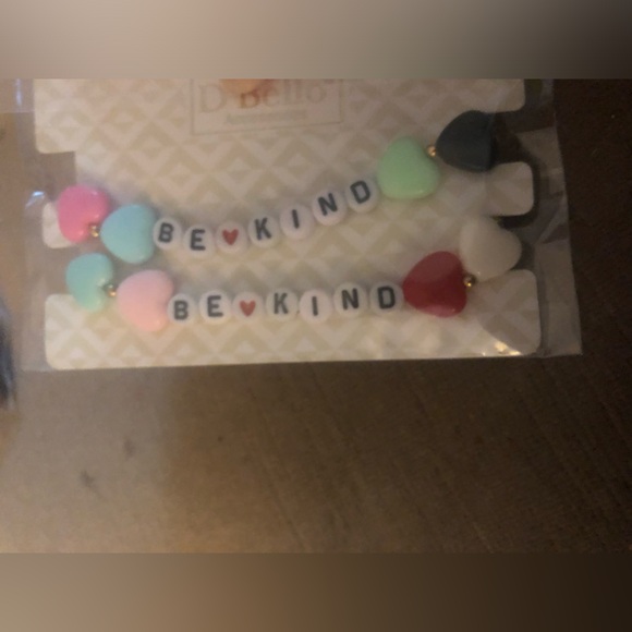 🌈❤️Colorful Heart Bead Bracelet Set for Kids or Adults- 85A $12 or 🎉 - Picture 1 of 3